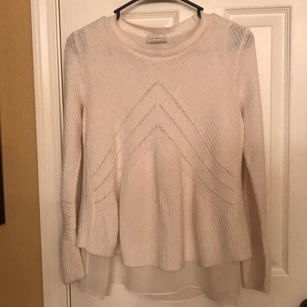 Lucky Brand Sweater, Size L